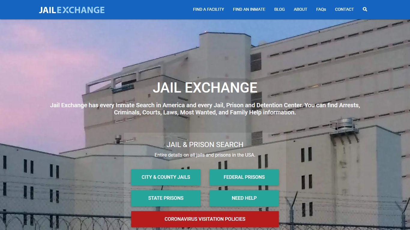 Schuylkill County Prison Inmate Search - Jail Exchange